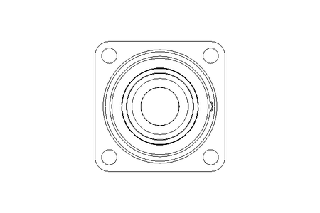 Flange bearing TCJ FA125.8 35/48.4x108