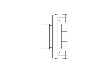 Flange bearing RCJT 40x105x56.3