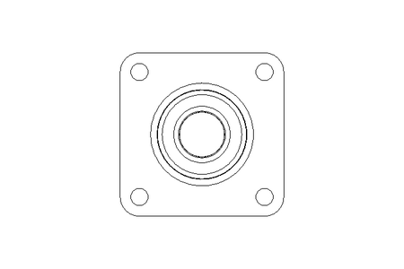 Flange bearing PCF 30/35.7x108