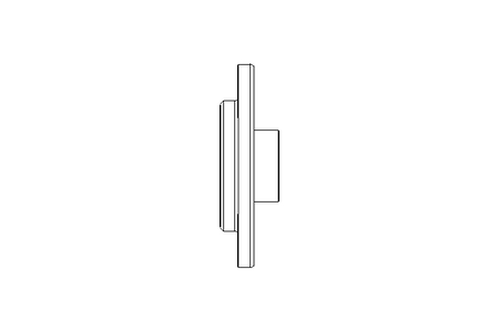 Flange bearing PME FA125.8 30x125x35.7