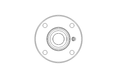 Flange bearing PME FA125.8 30x125x35.7