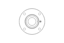 Flanschlager PME FA125.5/147.09 50x165