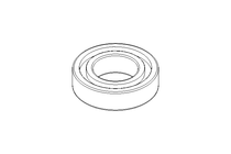 Deep groove ball bearing 61800 10x19x5