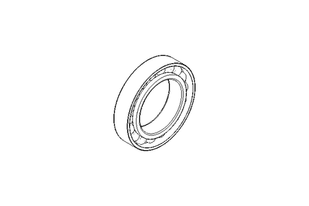 Ang.-cont. ball bearing 7010 50x80x16