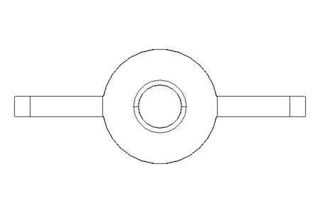 Écrou à oreilles M6 A2 DIN315