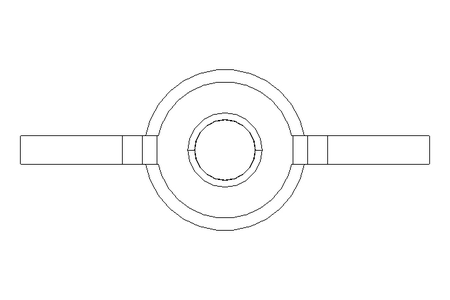 Écrou à oreilles M6 A2 DIN315