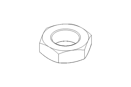 六角螺母 M48x3 St-Zn DIN439