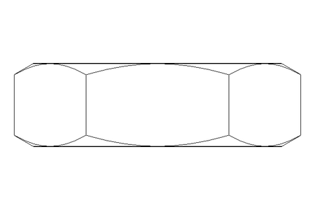 Écrou hexagonal LH M16 A2 DIN439