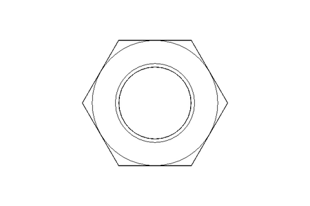 Écrou hexagonal LH M16 A2 DIN439