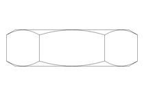 Hexagon nut M6 A2 DIN439