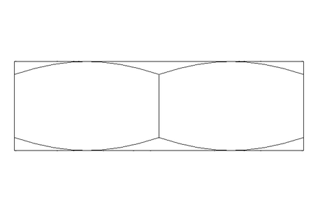 Écrou hexagonal M8x1 St-Zn DIN439