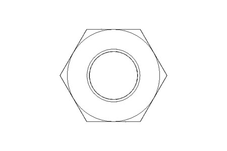 Sechskantmutter M10 A2 DIN439