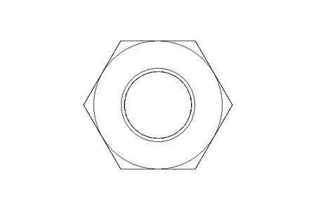 Sechskantmutter M10 A2 DIN439