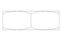 Hexagon nut M16 St-Zn DIN439