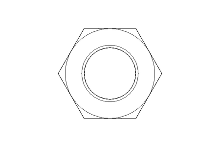 Hexagon nut M16 St-Zn DIN439