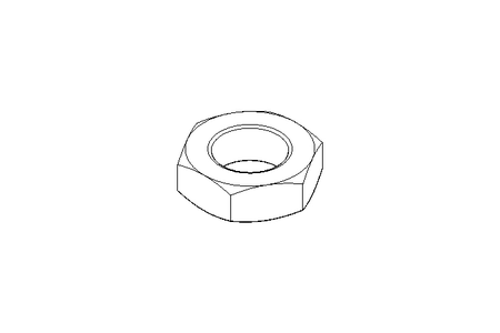 Hexagon nut M16x1.5 St-Zn DIN439