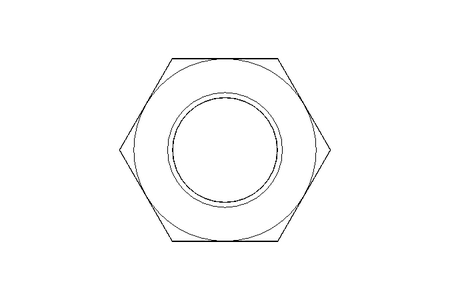 Hexagon nut M20 A2 DIN439