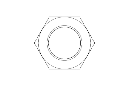 Hexagon nut M20x1.5 A2 DIN439