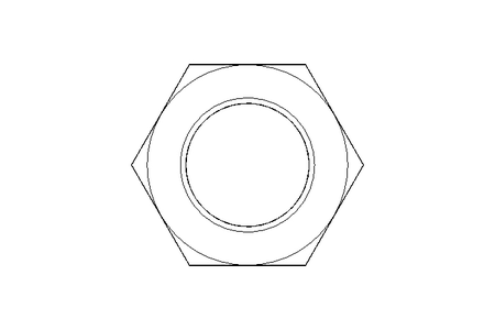 Hexagon nut M20x1.5 A2 DIN439