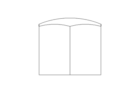 Hexagon cap nut M5 A2 DIN917