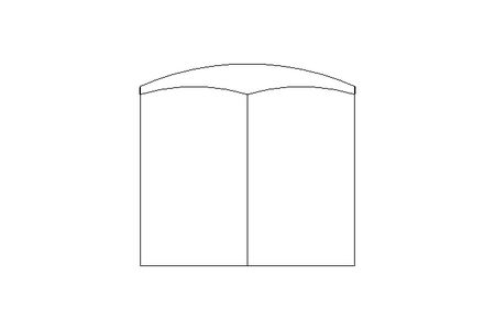 Hexagon cap nut M6 A2 DIN917