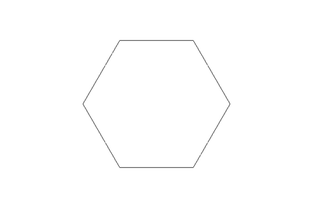 Hexagon cap nut M6 A2 DIN917