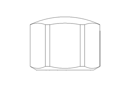 Hexagon cap nut M12 A2 DIN917