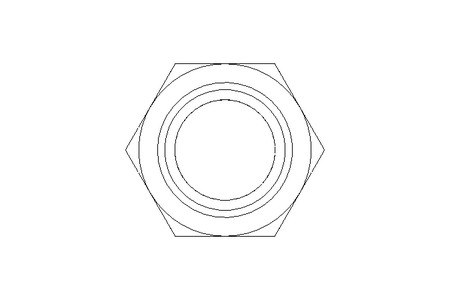 Hexagon weld nut M16 A2 DIN929