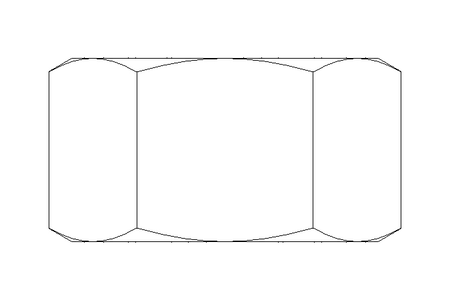 Hexagon nut M12x1.5 A4 DIN934