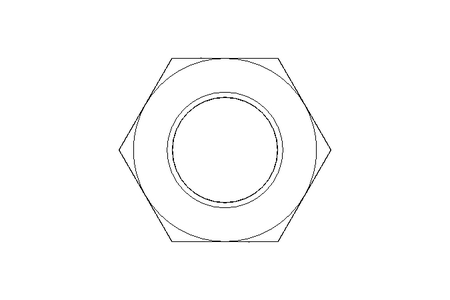 Hexagon nut M12x1.5 A4 DIN934