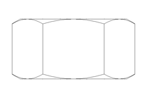 Écrou hexagonal M36 St-Zn DIN934