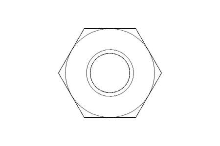 Écrou hexagonal M3 St-Zn DIN934