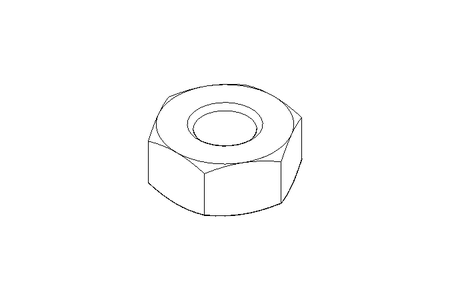 Hexagon nut M4 St-Zn DIN934