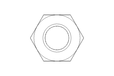 Hexagon nut M5 A2 DIN934