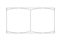 Sechskantmutter M6 St-Zn DIN934