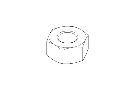 Hexagon nut M8 St-Zn DIN934