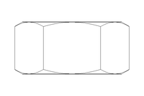 Hexagon nut M8 St-Zn DIN934