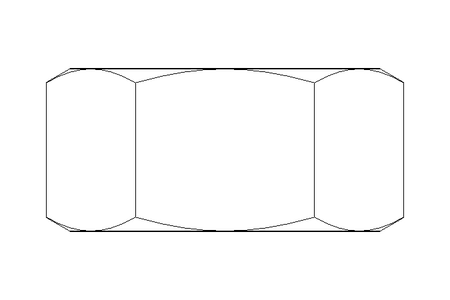 Hexagon nut M8 St-Zn DIN934