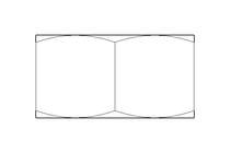 Hexagon nut M8 St-Zn DIN934