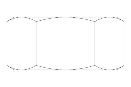 Sechskantmutter M8 A2 DIN934