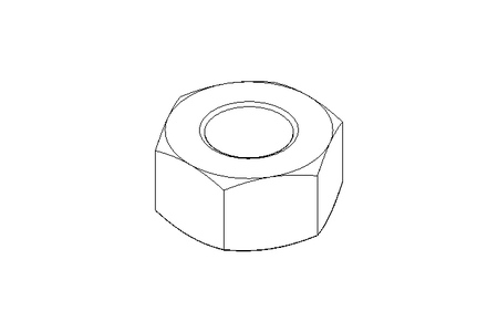 Hexagon nut M8x1 A2 DIN934