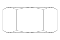 Sechskantmutter M10 St-Zn DIN934