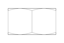 Hexagon nut M16 St-Zn DIN934