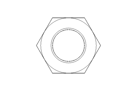 Hexagon nut M16 St-Zn DIN934