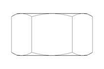 Hexagon nut M20 St-Zn DIN934