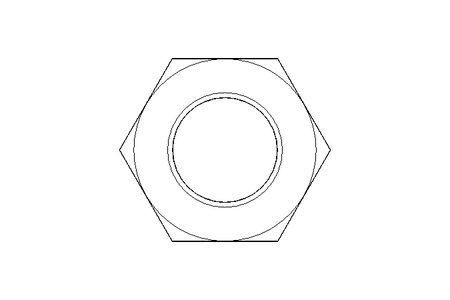 Hexagon nut M24 St-Zn DIN934