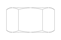 Hexagon nut M24 A2 DIN934