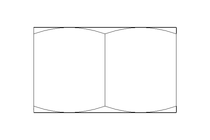 Hexagon nut M24x2 A2 DIN934