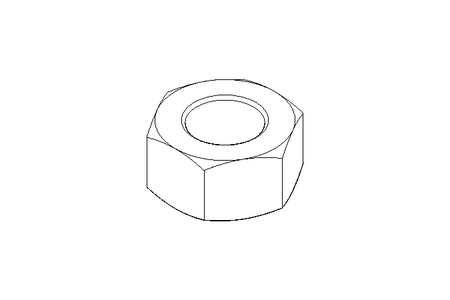 Hexagon nut M30 St-Zn DIN934