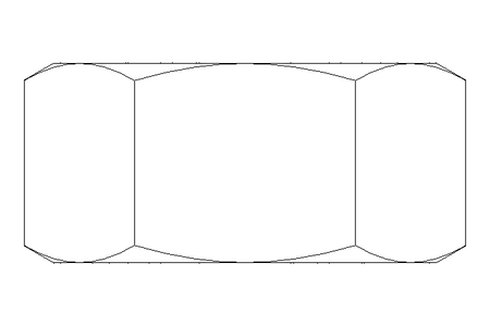 Hexagon nut M30 St-Zn DIN934